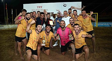 Türkiye Plaj Futbol Ligi'nin Manavgat etabı sona erdi