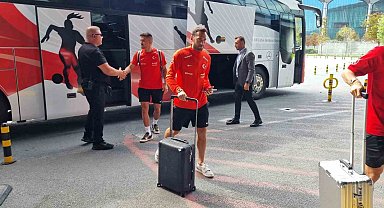 A Milli Takım, Eskişehir'e gitti