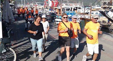 Alzheimer'a dikkat çekmek için koştular