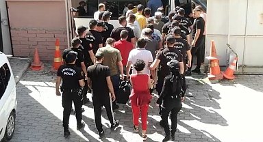 Aranan 92 şahıs polisten kaçamadı