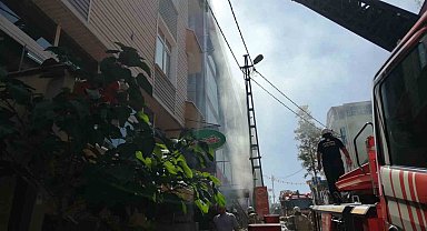 Ataşehir'de restoranda korkutan yangın: Bir kişi dumandan etkilendi