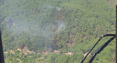 Ayvacık'taki orman yangını kontrol altına alındı