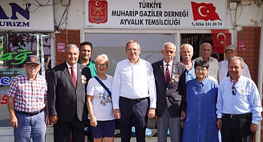 Ayvalık’ta Başkan Ergin’den Gazilere Büyük Sürpriz