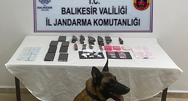 Balıkesir'de 7 şahsa uyuşturucu operasyonu