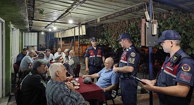 Balıkesir'de Jandarmadan 347 Personelle 'Huzur' Operasyonu
