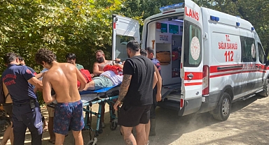 Balıkesir’de Kanyondan Düşerek Yaralanan Kişiyi İtfaiye Kurtardı   