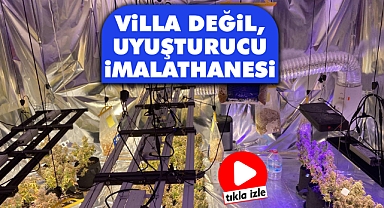 Balıkesir'de Uyuşturucu İmalathanesi