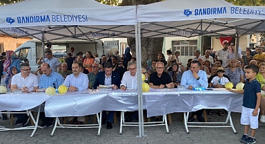 Bandırma’da, Geleneksel Yeşil Çomlu Kavun Festivali