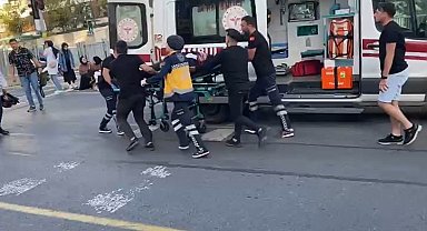 Yaya çarpan motosiklet sürücüsü hayatını kaybetti