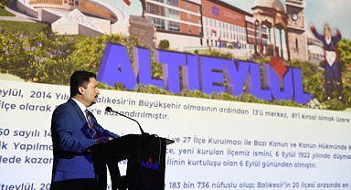 Başkan Avcı Vizyon Projelerinin Sunumunu Yaptı