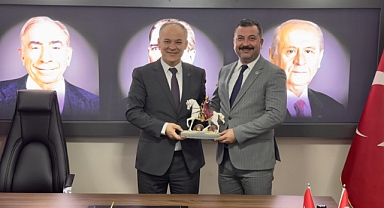 BAŞKAN TUNÇ’A ZİYARETÇİ AKINI