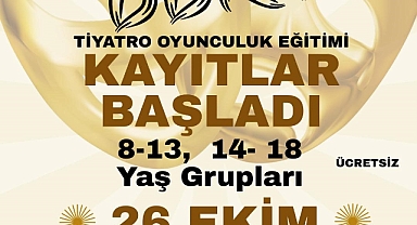 BBKT’nin Tiyatro Oyunculuk Eğitimi Kayıtları Başladı   