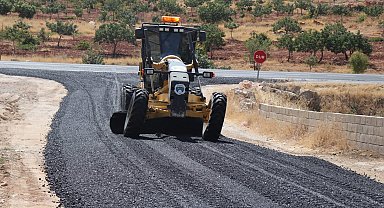 Bozova Belediyesinden kırsalda yol seferberliği