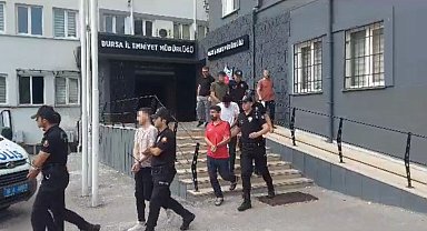 Bursa'da aranan şahıslara operasyon: 23 gözaltı
