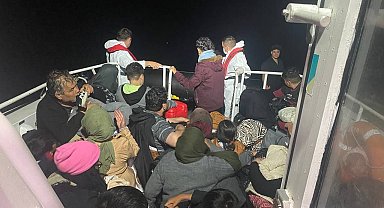 Çanakkale'de 121 kaçak göçmen yakalandı, 40 kaçak göçmen kurtarıldı