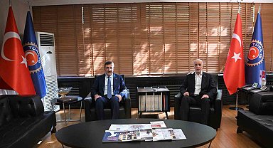 Cumhurbaşkanı Yardımcısı Yılmaz'dan TÜRK-İŞ'e ziyaret