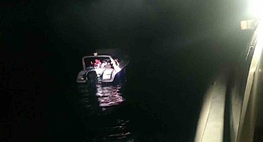 Datça'da 11 düzensiz göçmen kurtarıldı