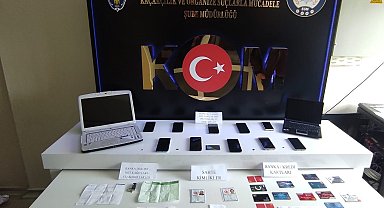 Denizli'de 13 dolandırıcılık şüphelisi tutuklandı