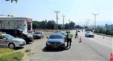 Denizli'de 68 alkollü sürücünün ehliyeti alındı