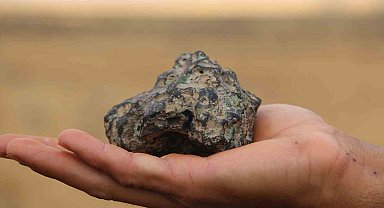 Diyarbakır'da bulunan göktaşı 4 milyon liradan satışa çıkartıldı