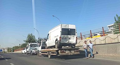Diyarbakır'da zincirleme kaza: 3 yaralı