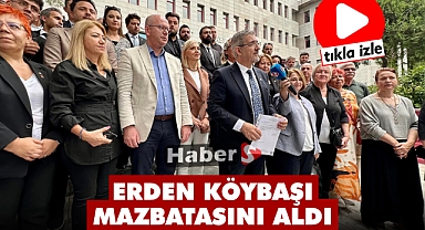 Erden Köybaşı Mazbatasını Aldı