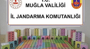 Fethiye'de 356 adet kaçak elektronik sigara ele geçirildi