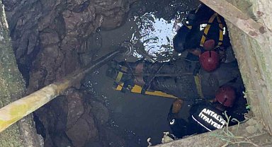 Kuyuya Düşen Adam Nefes Kesen Operasyonla Kurtarıldı