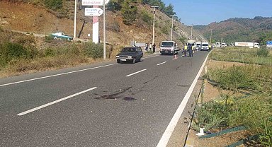 Hastaneye giderken otomobilin çarptığı kadın hayatını kaybetti