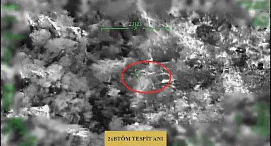 Irak'ın kuzeyinde 5 terörist etkisiz hale getirildi