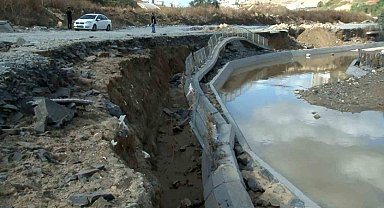 İstanbul'da çöken dere yatağında çalışma başlatılmadı