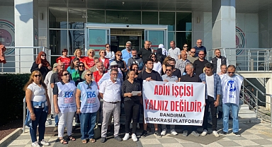 Kadınlar Gönen Adliyesi'nde Haklarını Arıyor   