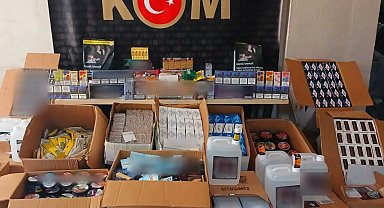 İzmir'de 9 ilçede 12 kaçakçılık operasyonu