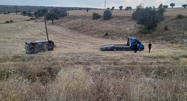 Konya'da düğün yolunda kaza: 1 ölü, 3 yaralı