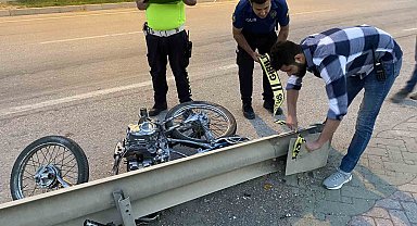 Konya'da motosiklet ile otomobil çarpıştı: 1 ölü