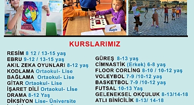 Kurslara Müracaatlarda Son Gün 29 Eylül