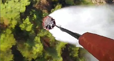 Milas'taki orman yangını söndürüldü