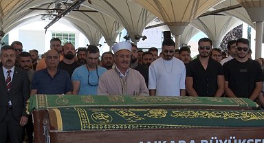 Otelde ölü bulunan antrenör Ankara'da son yolculuğuna uğurlandı