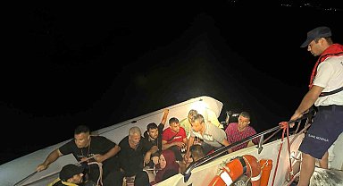 Radarla tespit edilen düzensiz göçmenler yakalandı