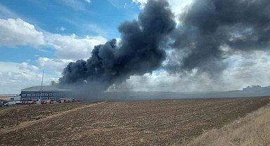 Silivri'de fabrika yangınları