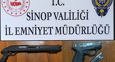 Sinop'ta şok uygulama: 2 gözaltı
