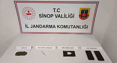 Sinop'ta uyuşturucu operasyonu: 2 gözaltı