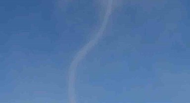 Siverek'te çıkan hortum korkuttu