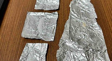 Şüphe üzerine durdurulan şahsın üzerinden uyuşturucu çıktı