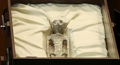 TARİHİ İDDİA! BULUNAN UZAYLI CESETİ 1000 YAŞINDA! 