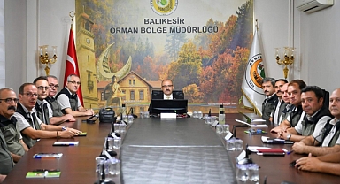 Vali Ustaoğlu, Orman Bölge Müdüründen Brifing Aldı   