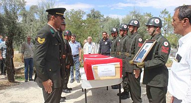 Vefat eden Kore gazisi törenle son yolculuğuna uğurlandı