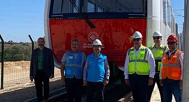 Yerli ve milli sürücüsüz vagon raylara indi