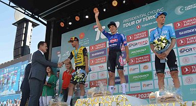 58. Cumhurbaşkanlığı Türkiye Bisiklet Turu'nun Fethiye-Marmaris etap birincisi Philipsen oldu