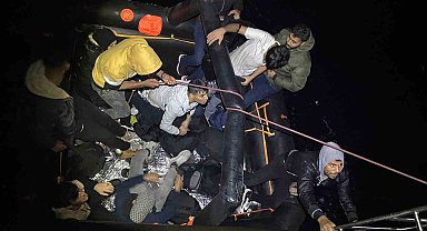 92 düzensiz göçmen yakalandı, 24'ü kurtarıldı